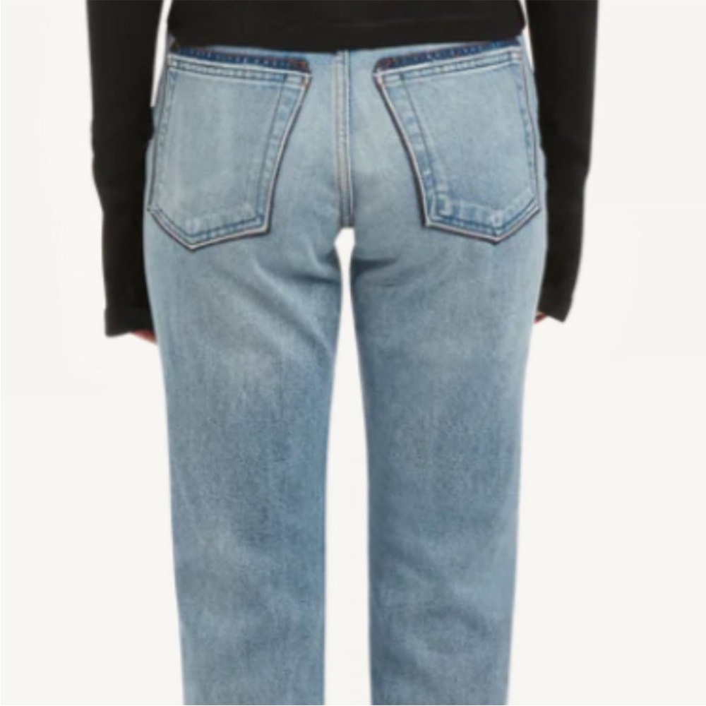 EB DENIM UNRAVELED TWO JEAN